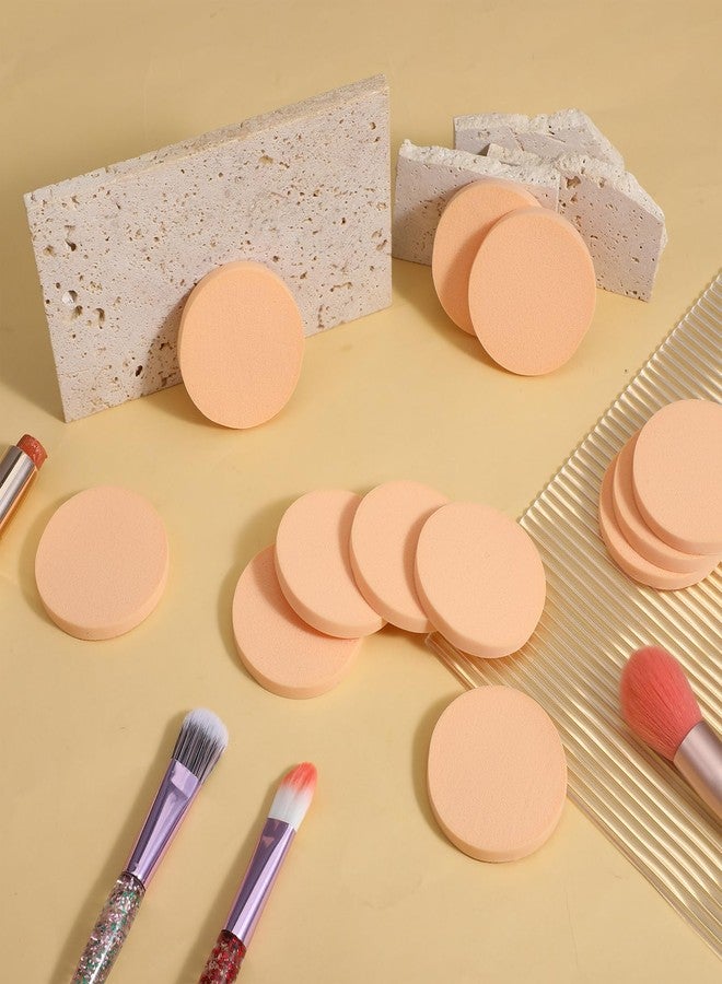 Ymapinc مجموعة إسفنجات مكياج دائرية من Ymapinc، 12 قطعة، لكريم الأساس، وسادات إسفنجية دائرية للوجه، إسفنجة بودرة، إسفنجة خافي العيوب، إسفنجات تجميلية للبودرة المضغوطة، للاستخدام الجاف والرطب - Image 4